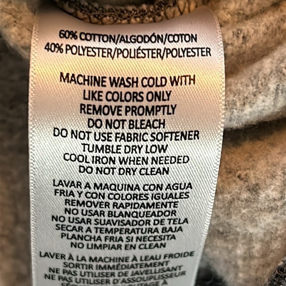 Calvin Klein Performance tennis gray hoodie with fleece lining, Medium - Picture 5 of 5